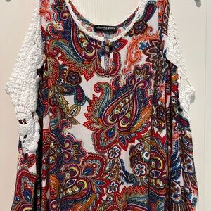 Beautiful boho crochet sleeves. . Light weight and flowy